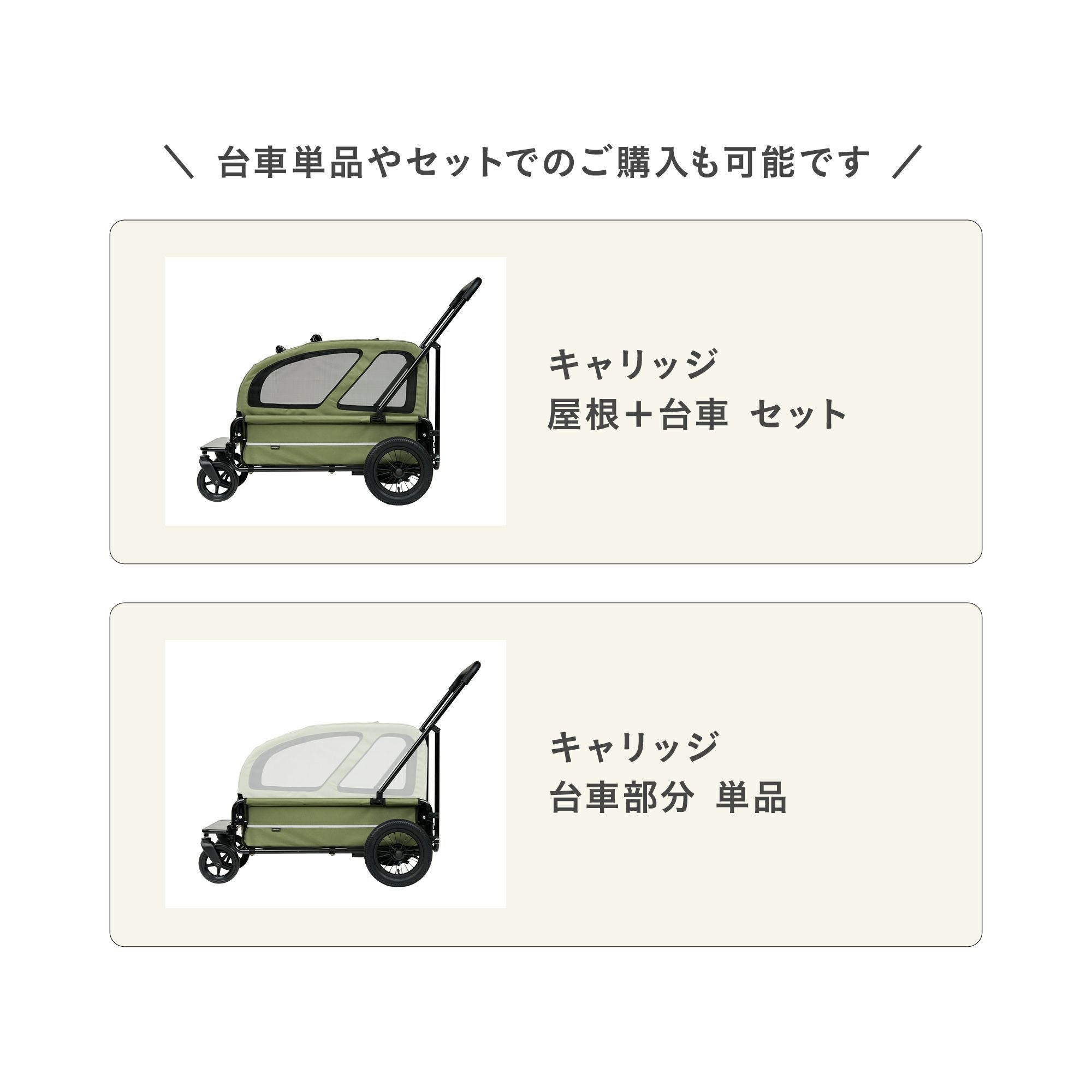 エアバギー キャリッジ [ルーフ単品] | エアバギー公式オンライン