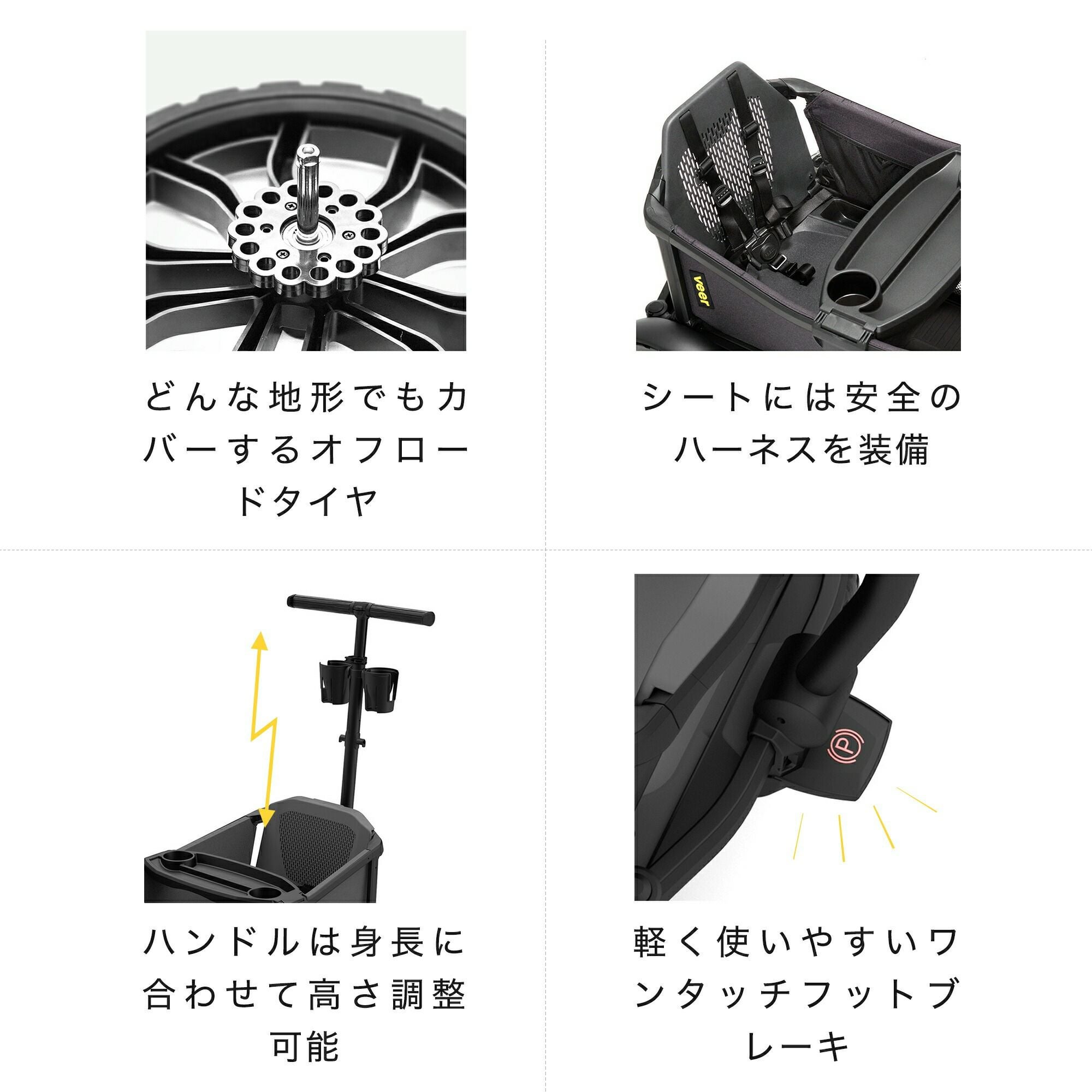 ヴィア・クルーザー バスケットセット | エアバギー公式オンライン