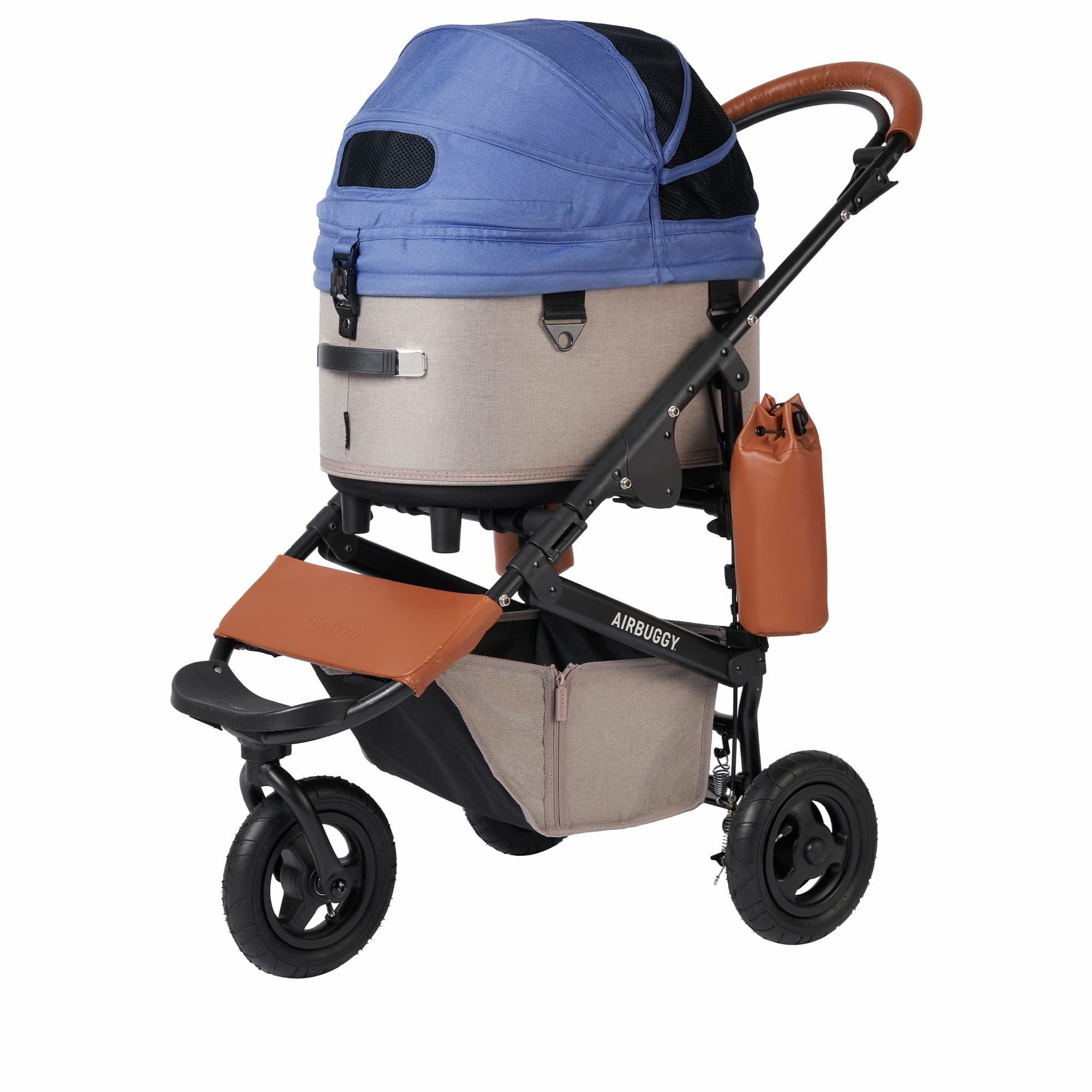 犬用バギー 【AIRBUGGY ドーム3 レギュラーサイズ メランジデニム】 エアバギー ドーム3 レギュラーサイズ | エアバギー公式オンライン
