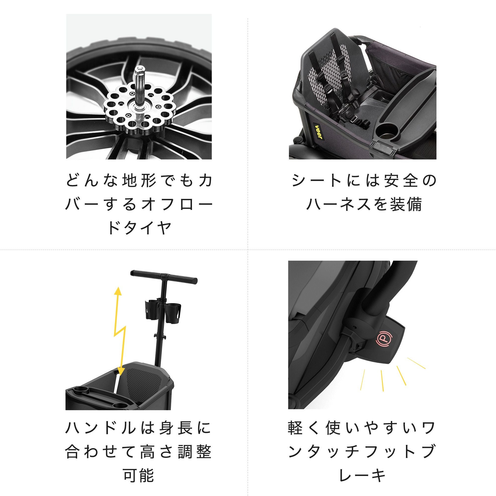 ヴィア・クルーザー 3点セット | エアバギー公式オンラインストア