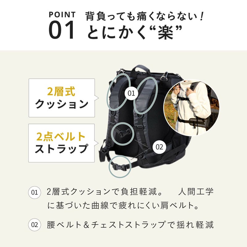 エアバギー 3ウェイバックパックキャリー [レギュラーサイズ 