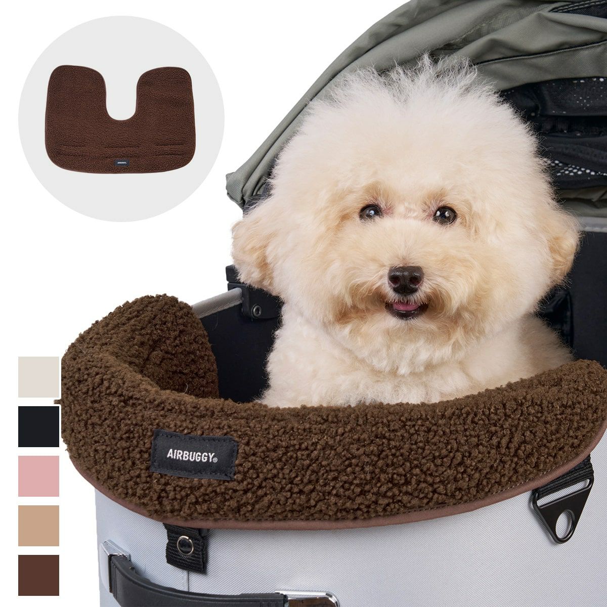 コーナークッション ファー / ボア | エアバギー公式オンラインストア