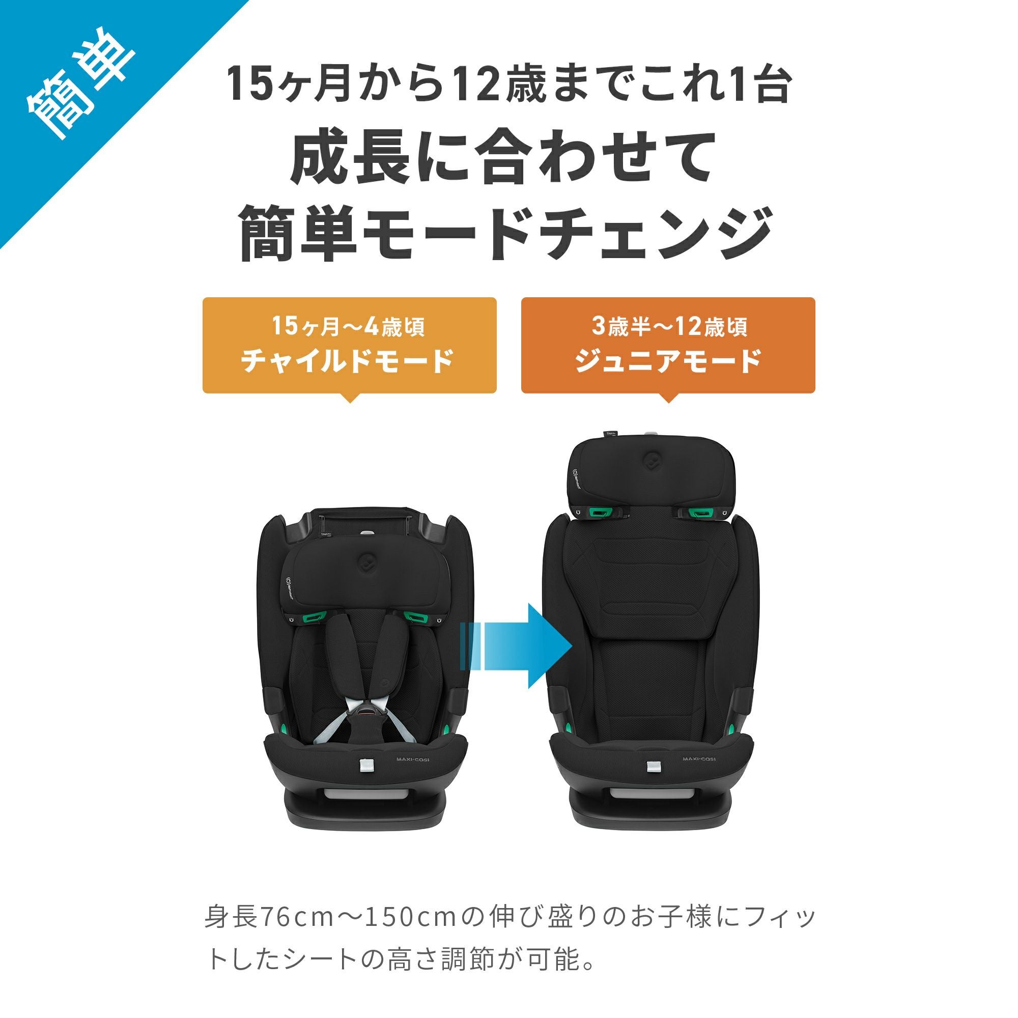 マキシコシ タイタンプロ アイサイズ | エアバギー公式オンライン