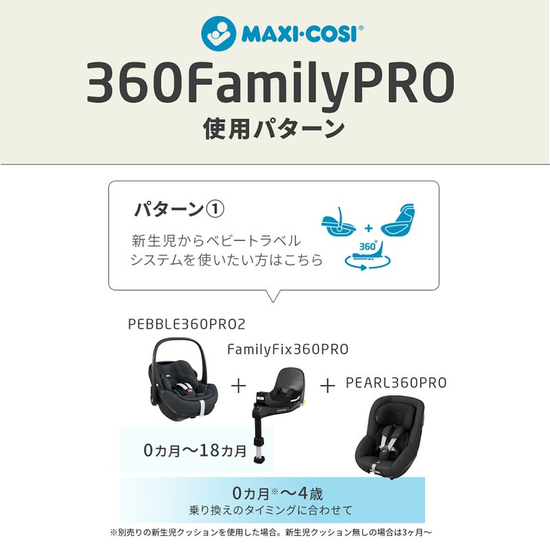 マキシコシ ファミリーフィックス360 プロ | エアバギー公式オンライン 