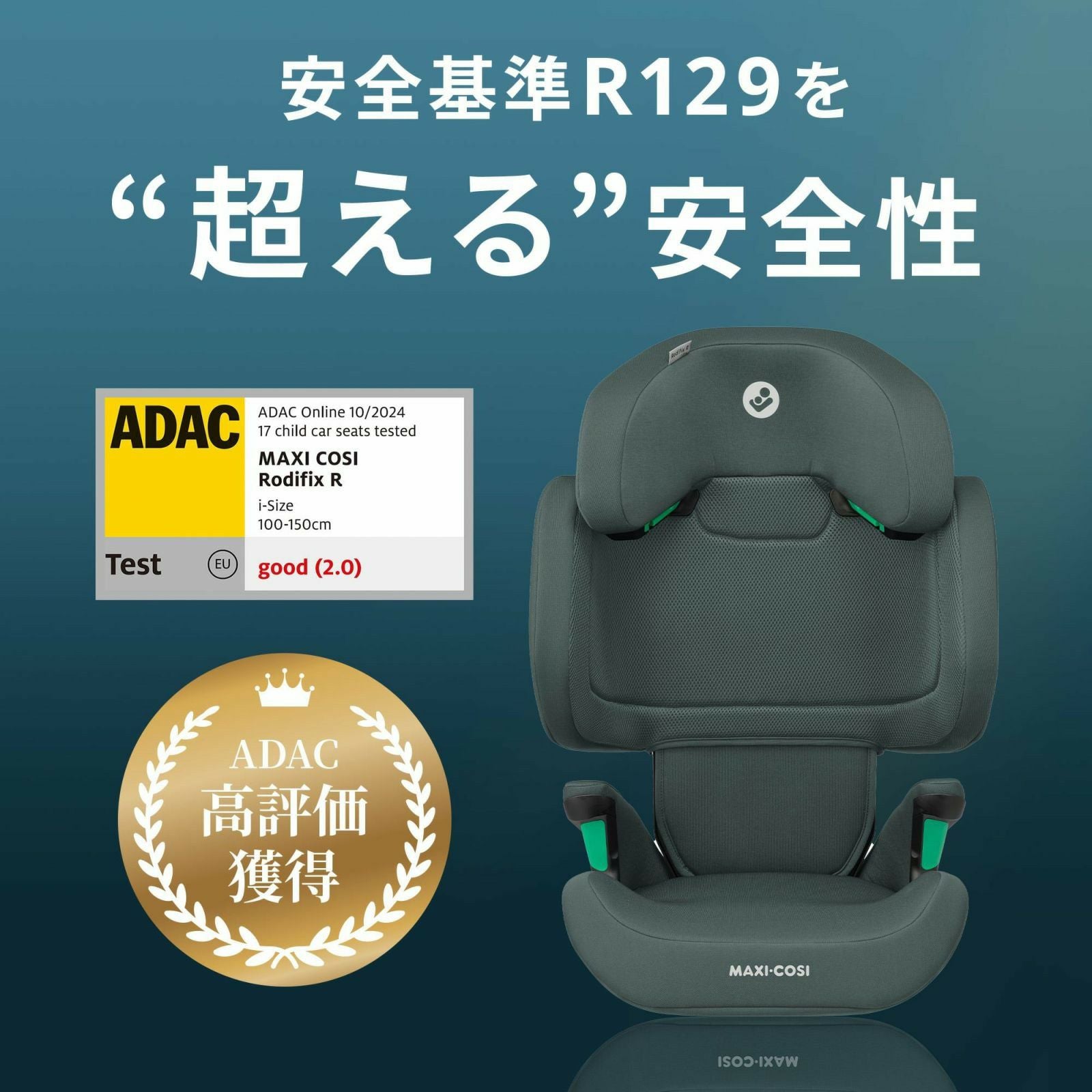 マキシコシ ロディフィックスアールアイサイズ | エアバギー公式