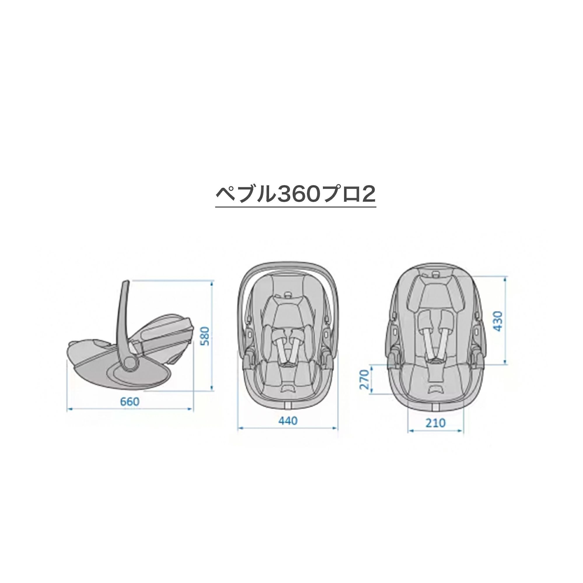 エアバギー ココプレミア + ペブル360プロ2 [3点セット] | エアバギー