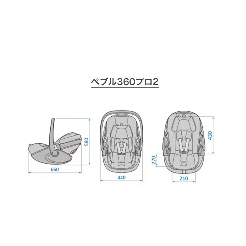 エアバギー ココプレミア + ペブル360プロ2 [3点セット] | エアバギー 