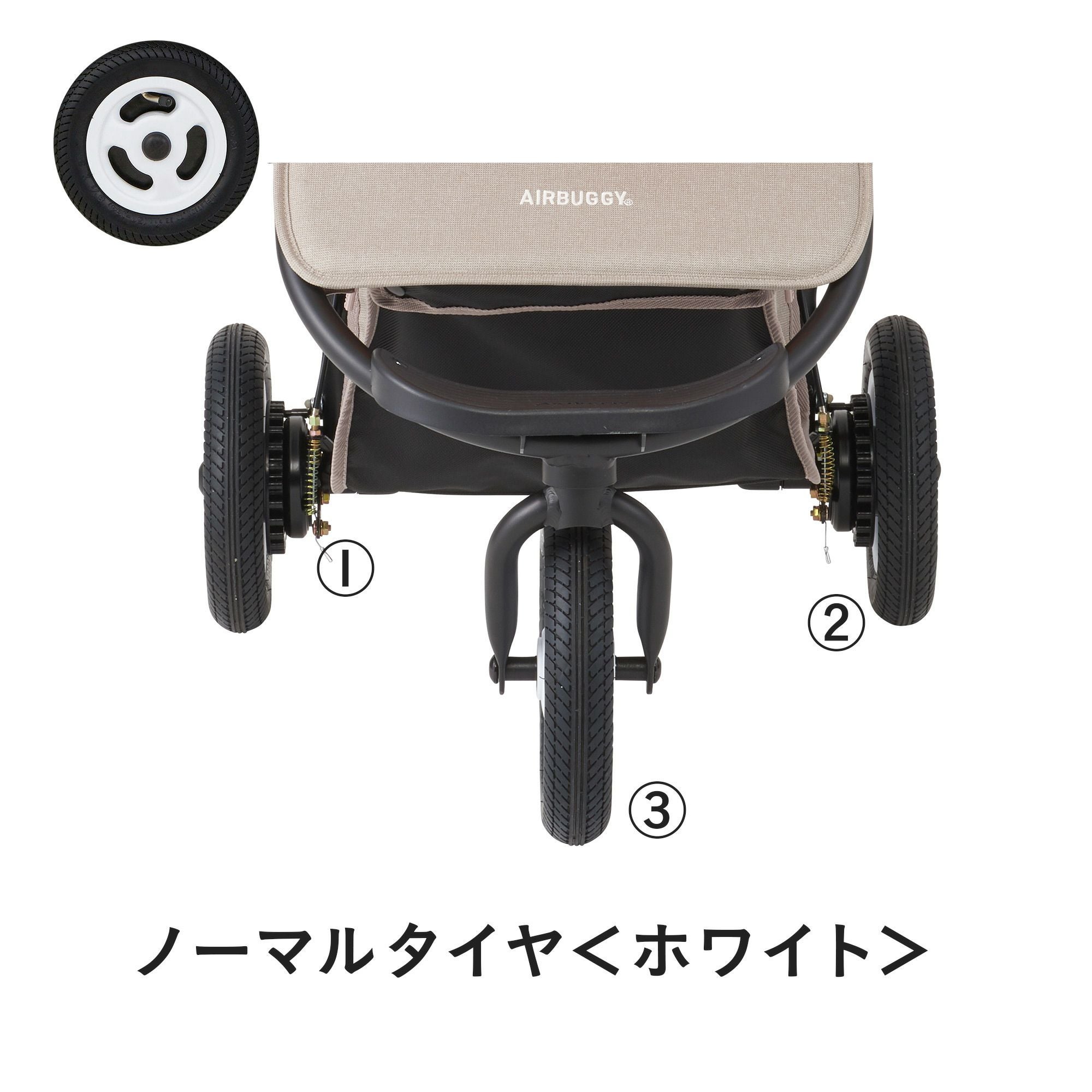 タイヤセット [ハンドブレーキなしカート専用] | エアバギー公式