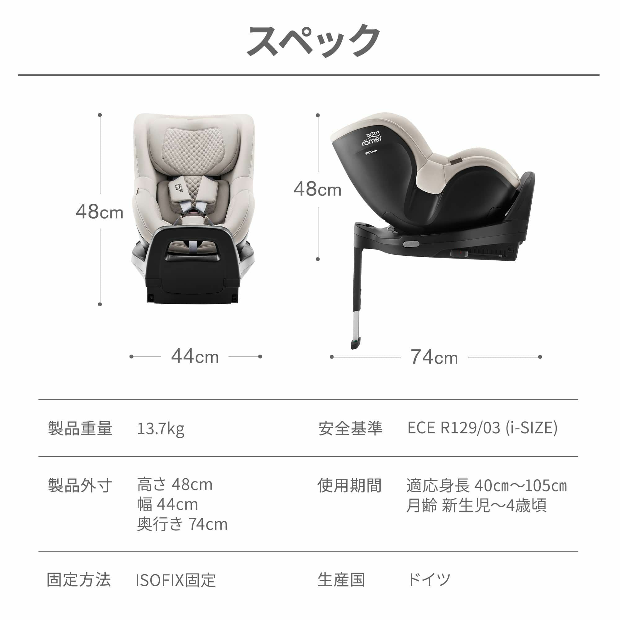 美品⭐︎ブリタックスレーマー デュアルフィックス i-SIZE⭐︎ ブリタックスレーマー デュアルフィックス プラス [サーモイーモデル