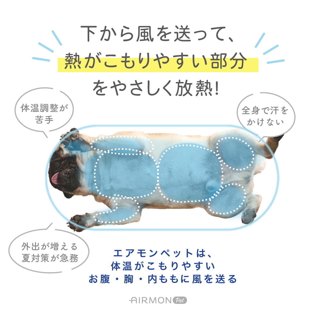 エアモン ペット | エアバギー公式オンラインストア[AIRBUGGY Official