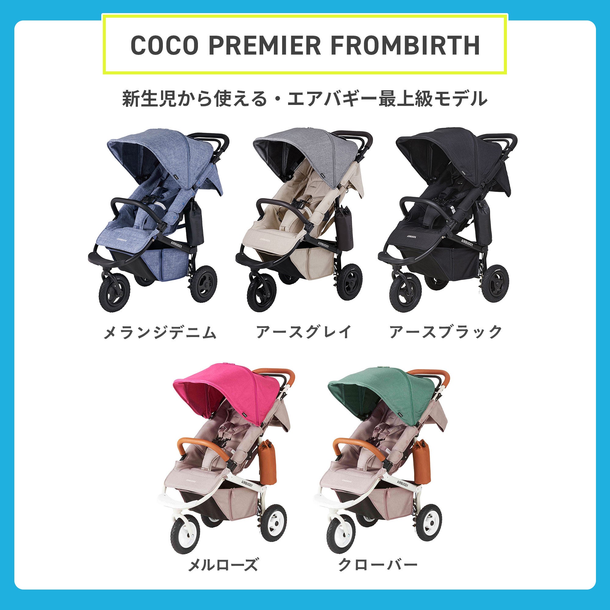 ココプレミアフロムバース＋エアバギー純正オプション＋