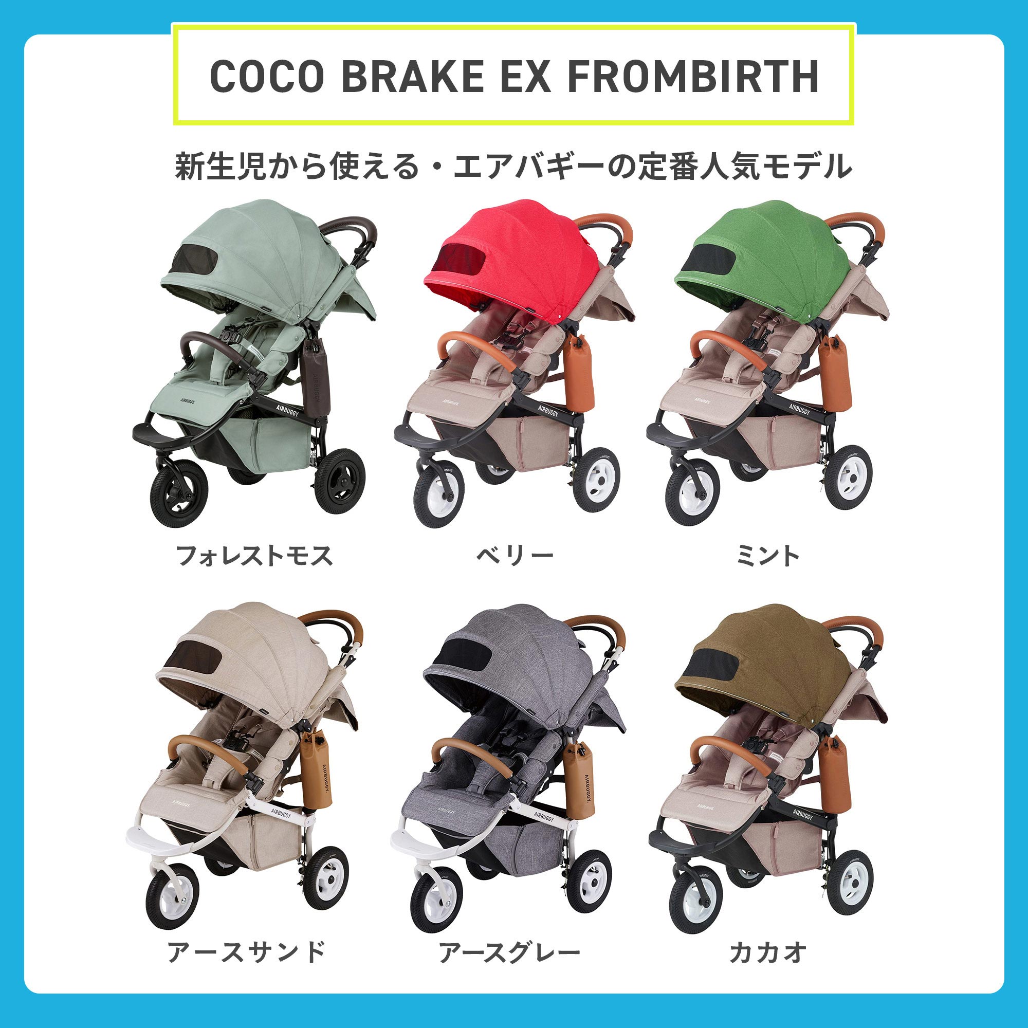 ココブレーキEXフロムバース＋エアバギー純正オプション＋